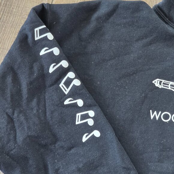 “Woodwinds Rule” Hooded Sweatshirt – Size 2XL (Black) - Picture 5 of 6